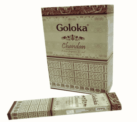 Goloka Wierook Chandan (12 pakjes)