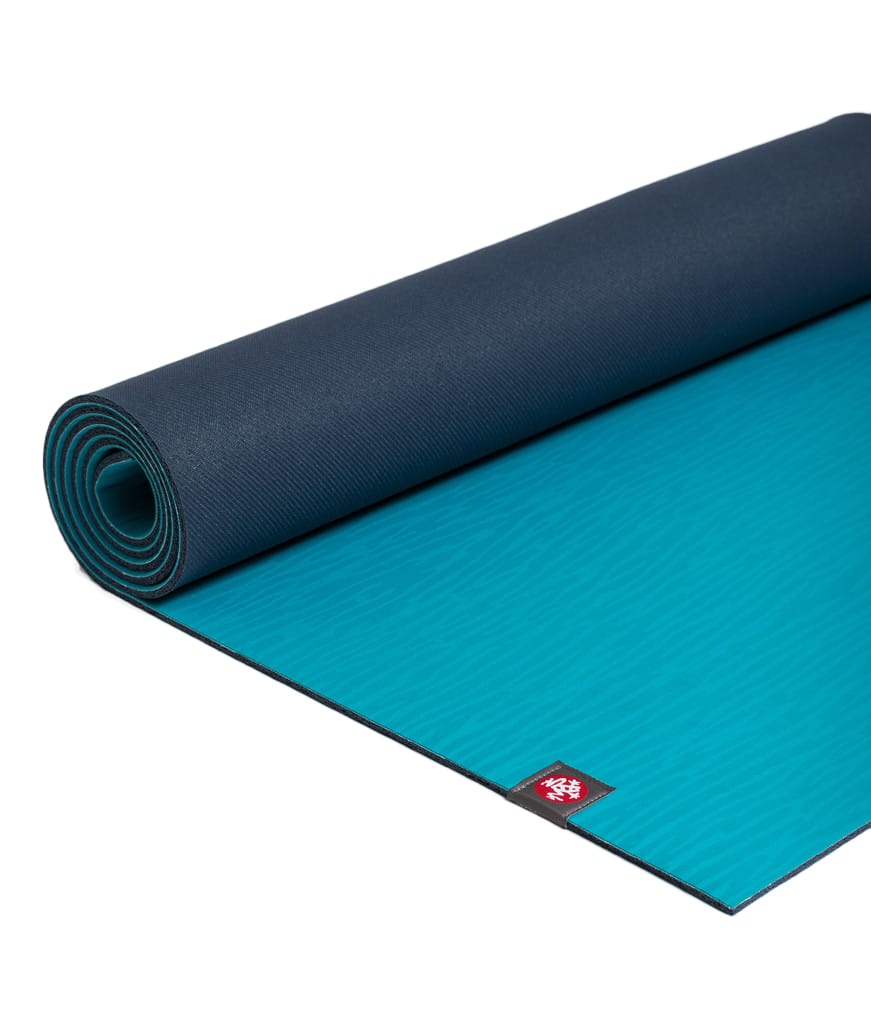 Manduka EKO Yogamat Rubber Blauw 5 mm - Veradero - 180 x 66 cm