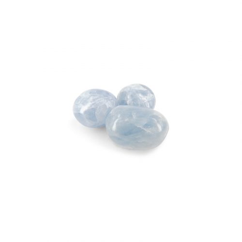 Trommelstenen Calciet Blauw (20-40 mm) - 50 gram