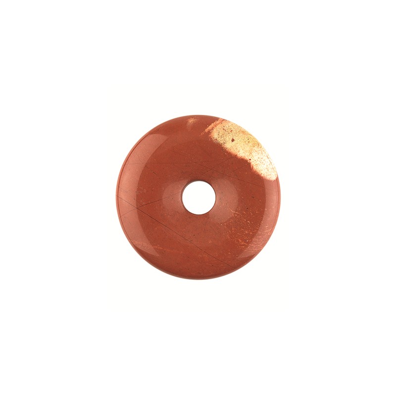 Donut Jaspis Rood (40 mm)
