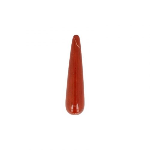 Massage Griffel Rode Jaspis - ca. 7.5 cm