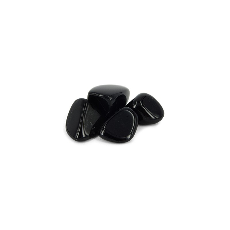 Trommelstenen Obsidiaan Zwart (20-40 mm) - 50 gram