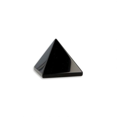Edelsteen Piramide Obsidiaan Zwart - 25 mm