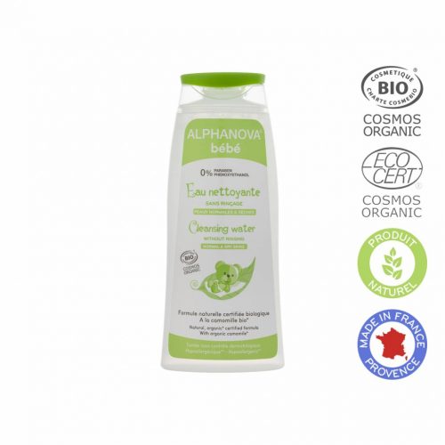 Alphanova Vegan Baby Cleansing Water with Organic Chamomile (200 ml)