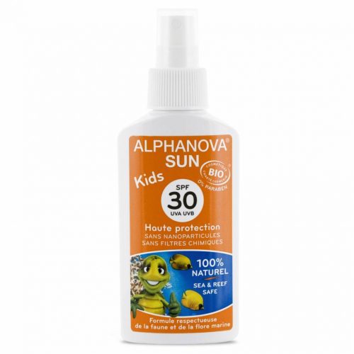 Alphanova Vegan Zonnebrandspray voor Kinderen (SPF 30)