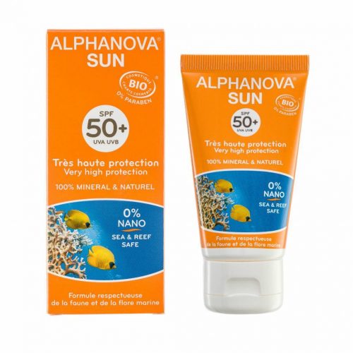 Alphanova Vegan Zonnebrandcreme Face Cream Tube Summer-Winter (SPF 50)
