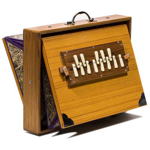 Shruti Box voor Spirituele Muziekbegeleiding Saraswati "432 Hz"