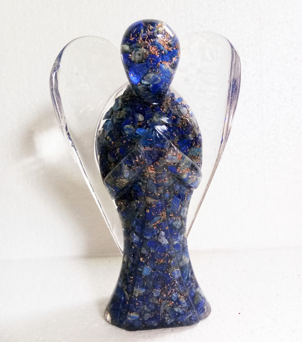 Orgone Edelsteen Engel Lapis Lazuli (20 cm)
