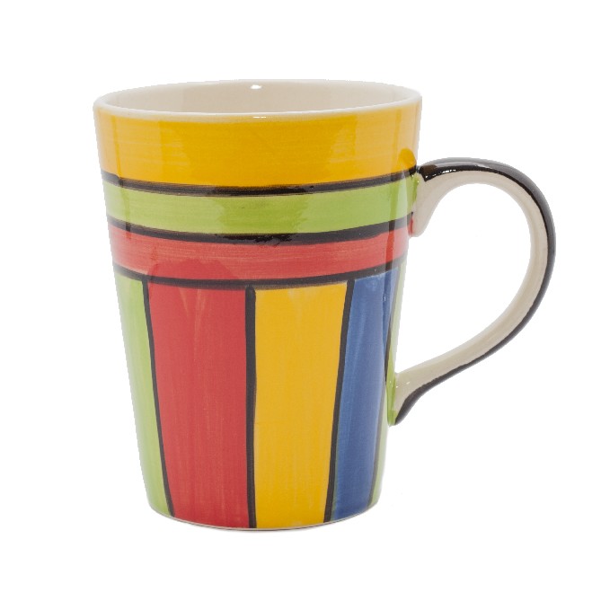 Koffie- of Theemok Keramiek Modern Multicolor (Model 1)