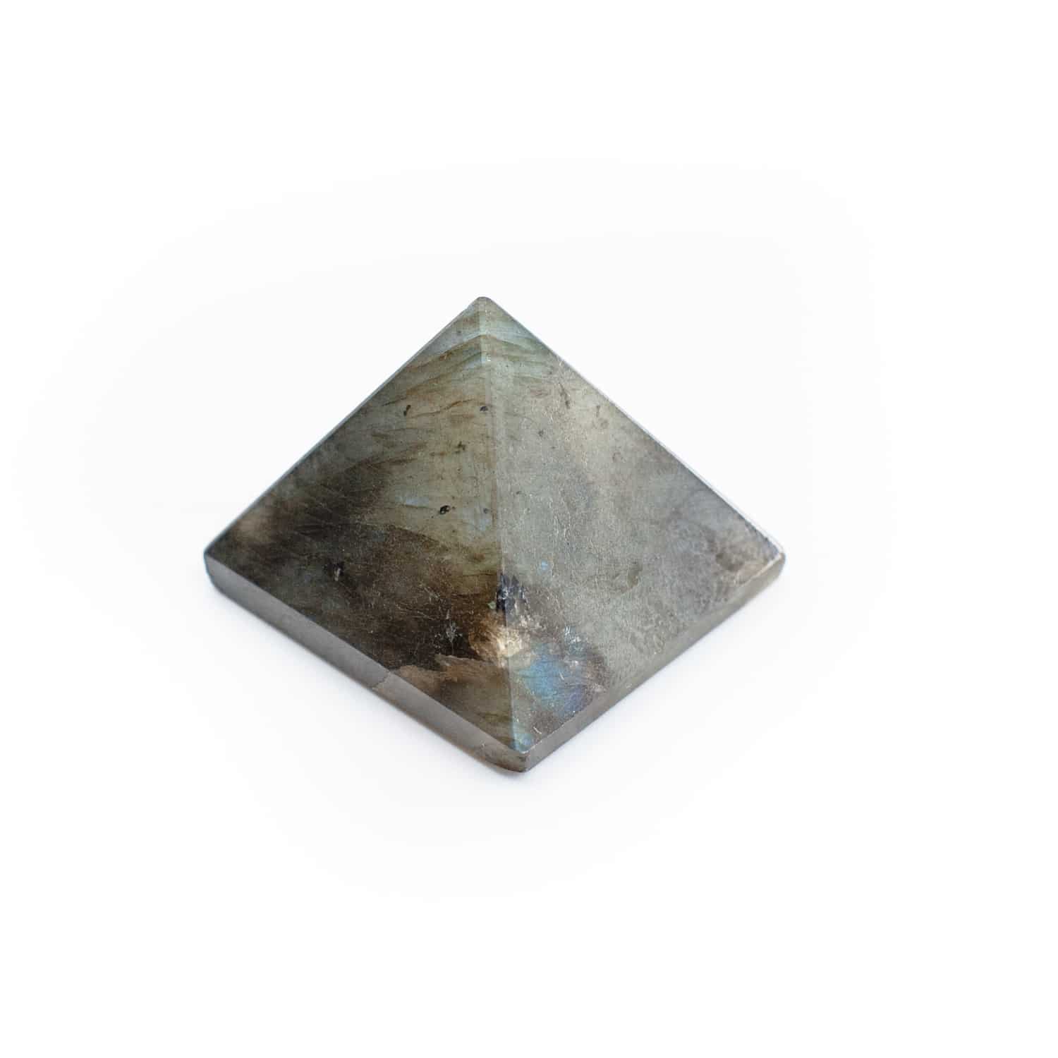 Edelsteen Piramide Labradoriet - 25 mm