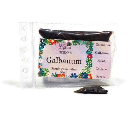 Wierookhars Galbanum (Verpakt in Plastic Zakje)