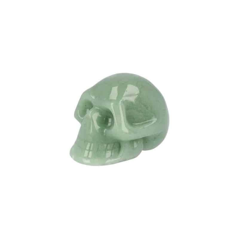 groene edelstenen schedel