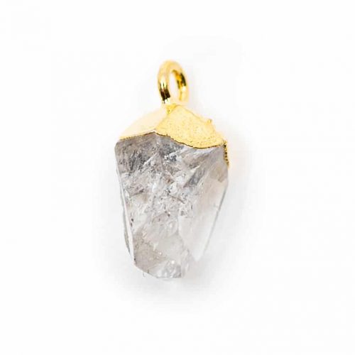 Geboortesteen Hanger April Herkimer Diamant (10 mm)