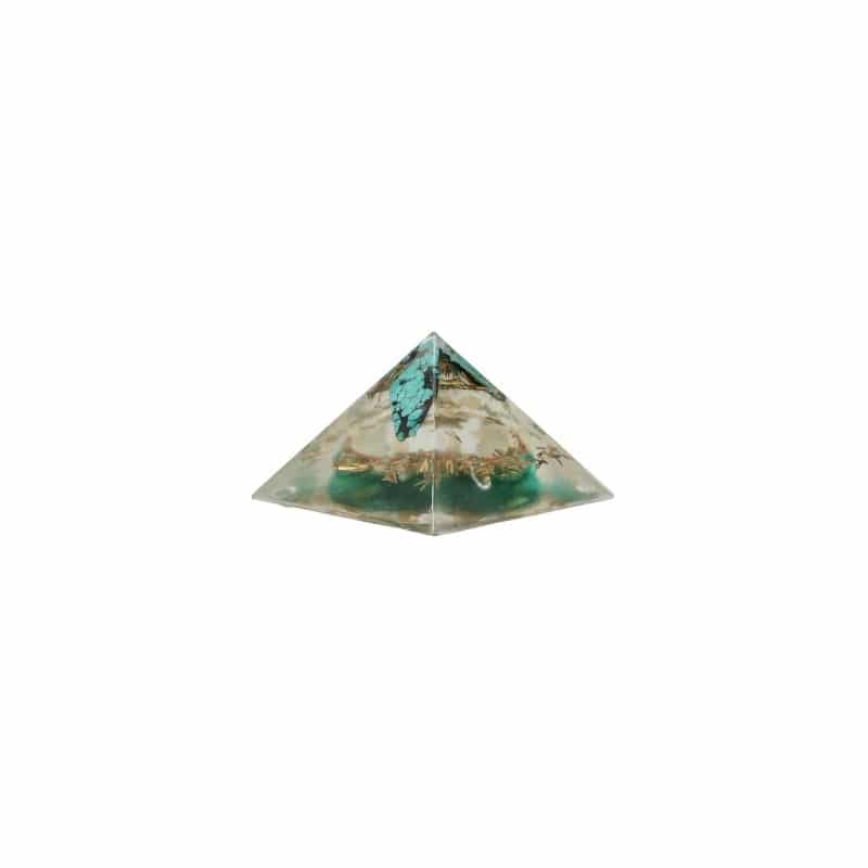 Orgonite Piramide Turkoois (80 mm)