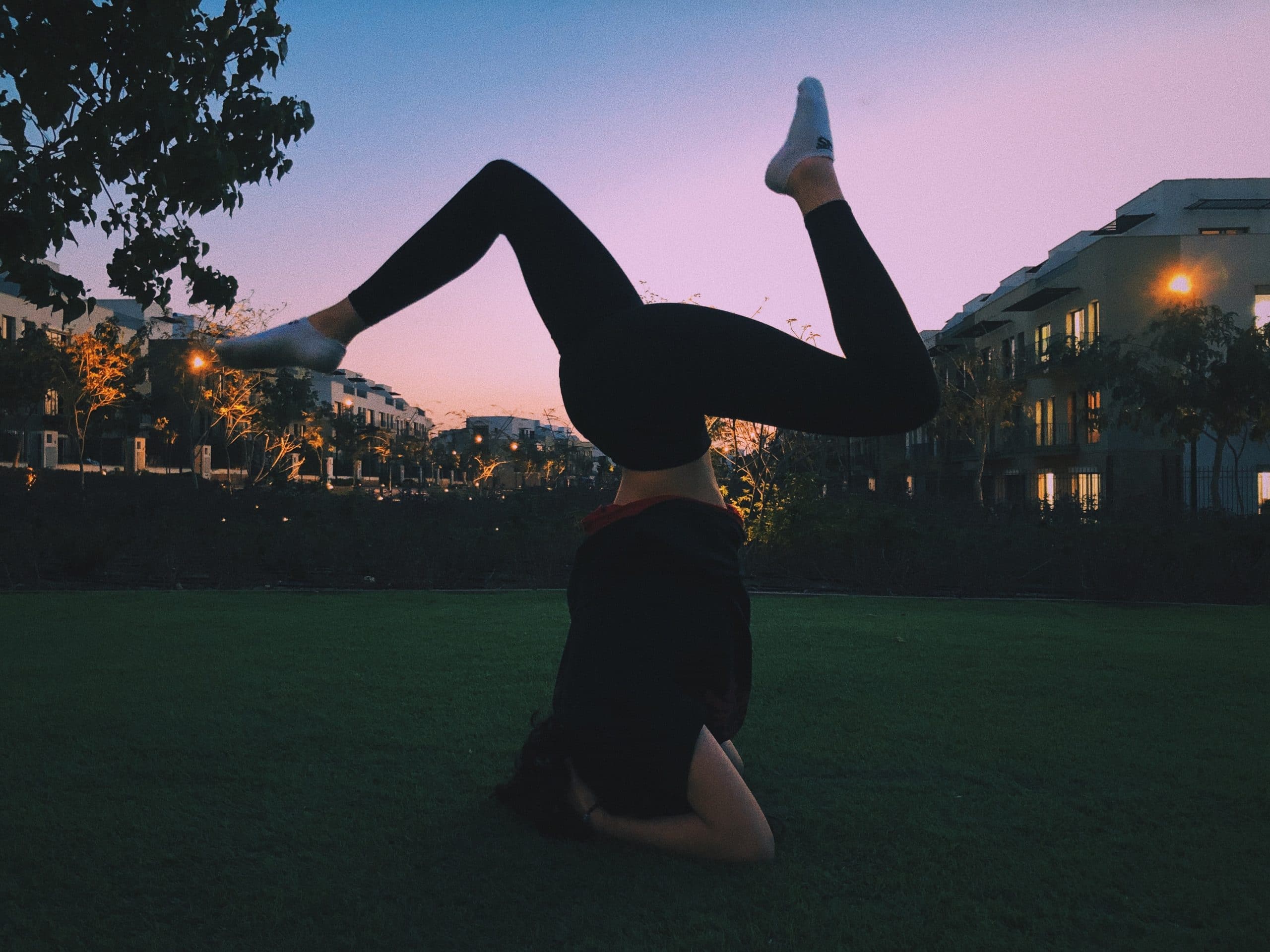 hoofdstand yoga balans