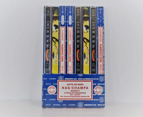 Satya Wierook Nag Champa Collectie (8 pakjes)