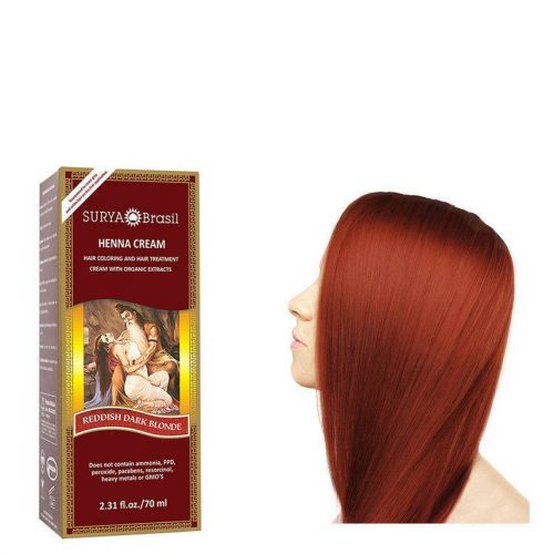 Surya Brasil Vegan Haarverf Cream Reddish Dark Blond