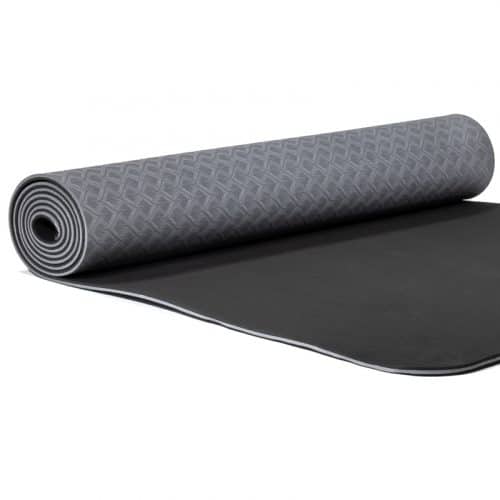 Yogi & Yogini Premium TPE Yogamat Antraciet - 183 x 61 x 0.5 cm (950 gram)