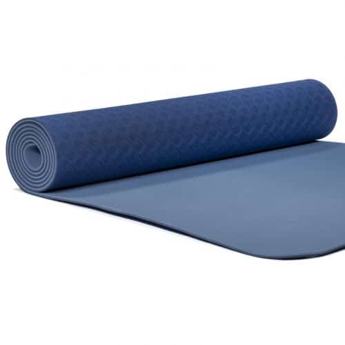 Yogi & Yogini Premium TPE Yogamat Blauw - 183 x 61 x 0.5 cm (950 gram)