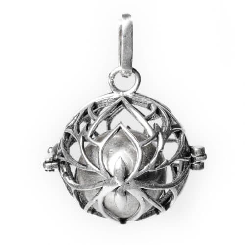 Lotus Bola Zwangerschapshanger Zilverkleur (2,5 cm)