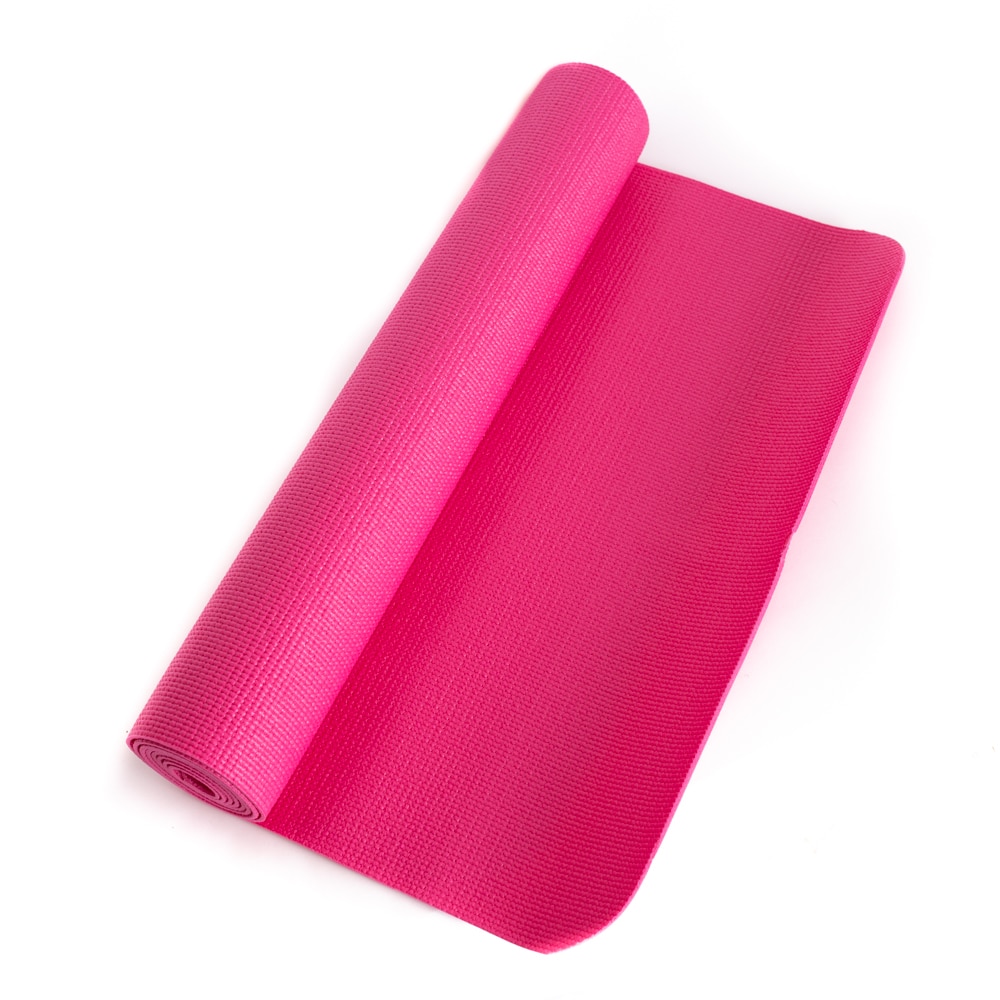 PVC Yogamat Roze 4 mm -  183 x 61 cm