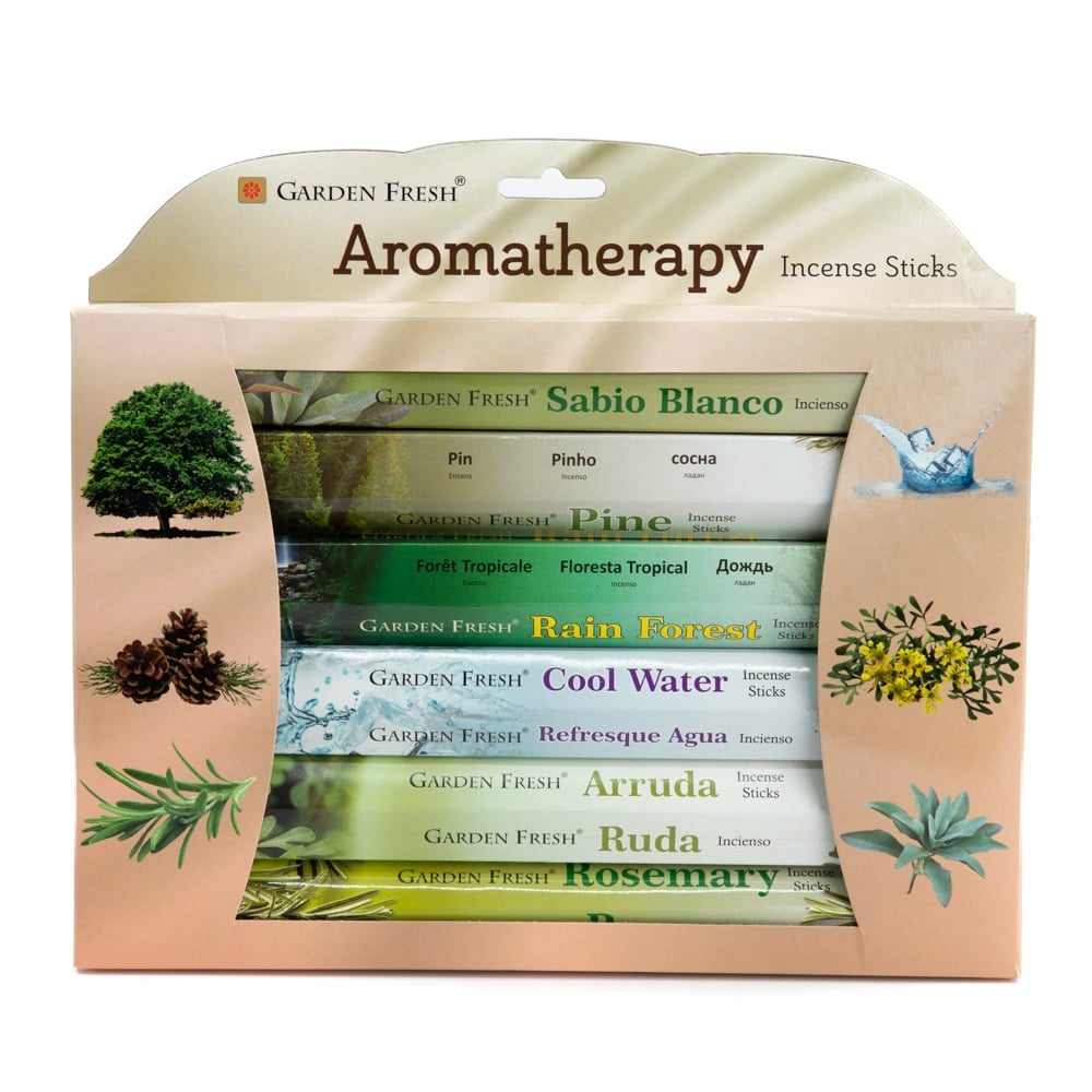 Garden Fresh - Aromatherapie Wierook Cadeauset (6 pakjes)