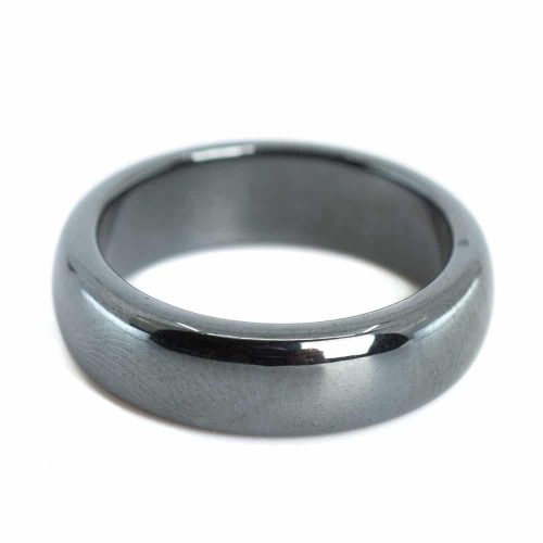 Edelstenen Ring Hematiet (6 mm - Maat 17)