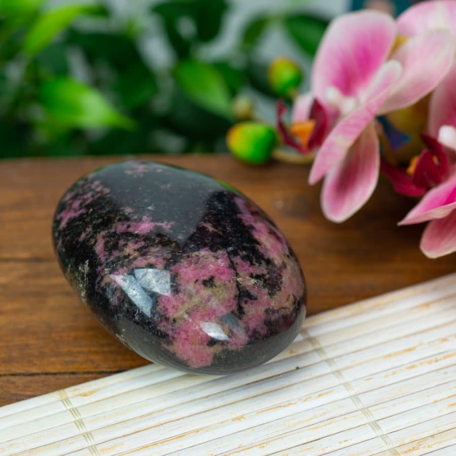 jumbo edelsteen roze zwarte toermalijn