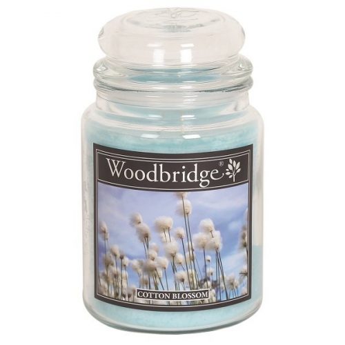 Woodbridge Geurkaars in Glas 'Cotton Blossom' - 565 gram