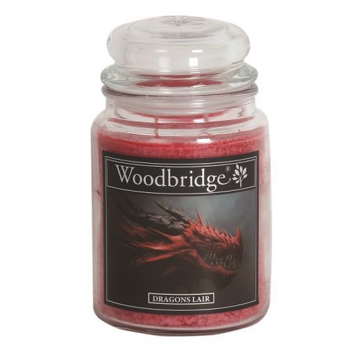 Woodbridge Geurkaars in Glas 'Dragons Lair' - 565 gram