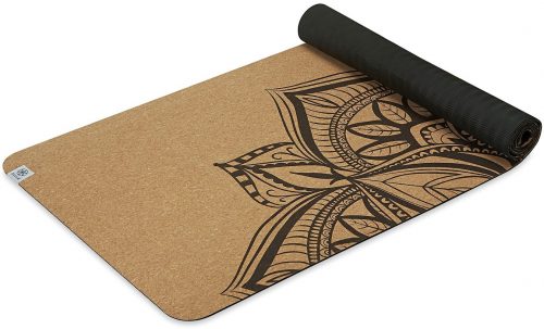 Gaiam Yoga Mat Kurk TPE Mandala 5mm - (173 x 61 cm)