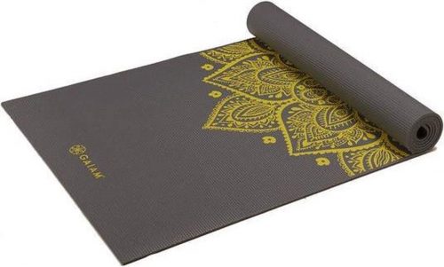 Gaiam Yoga Mat Latex-Vrij PVC Citron Sundial 6 mm - (173 x 61 cm)