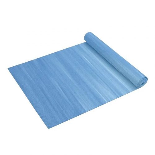 Gaiam Yoga Mat Latex-Vrij PVC Blauw Tie-Dye 4 mm - (173 x 61 cm)
