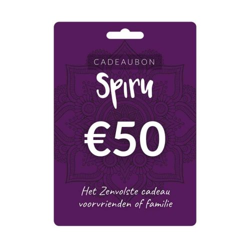Spiru Cadeaukaart €50 (Digitaal)
