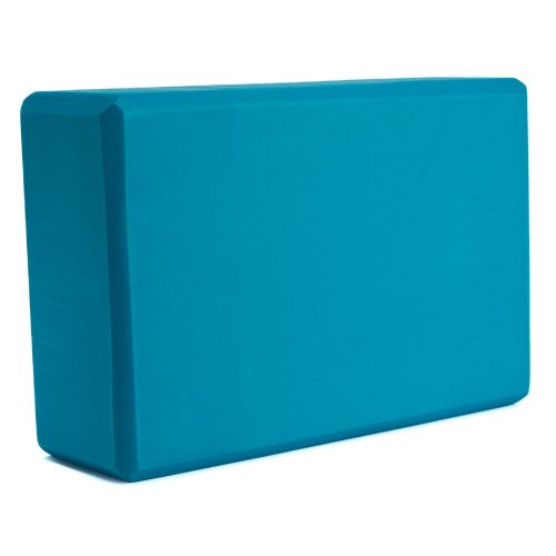 Spiru Yoga Blok EVA-Schuim Turquoise Rechthoekig - 22 x 15 x 7.5 cm
