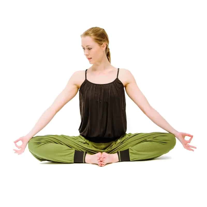 Yoga Top Comfort Flow Viscose Zwart S-M