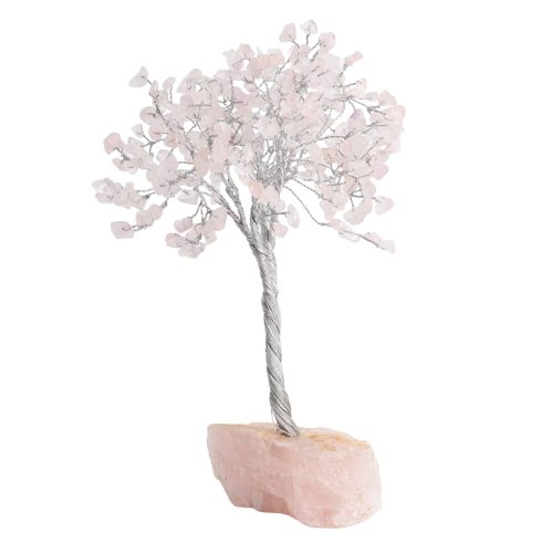 Edelsteenboom Rozenkwarts - Liefde (22 cm)