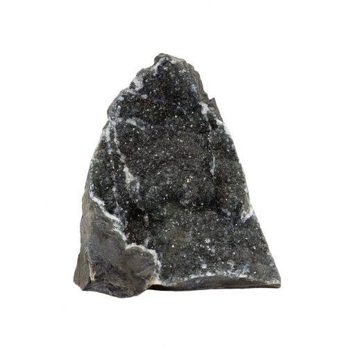 Ruwe Zwarte Amethist Edelsteen Geode Staand 500 - 1000 gr
