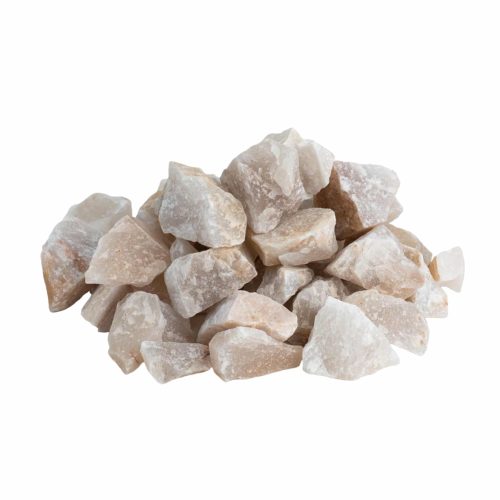 Ruwe Edelsteen Witte Aragoniet - 1000 gram