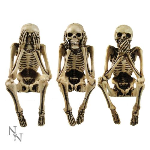 Nemesis Now - Three Wise Skeleton 10cm