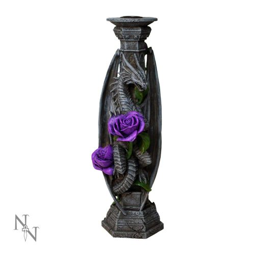 Nemesis Now - Dragon Beauty Candle Stick (AS) 25cm