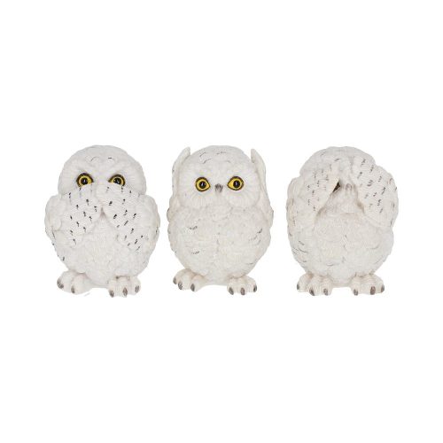 Nemesis Now - Three Wise Owls 8cm