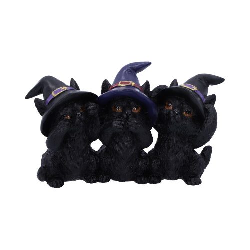 Nemesis Now - Three Wise Black Cats 11.5cm
