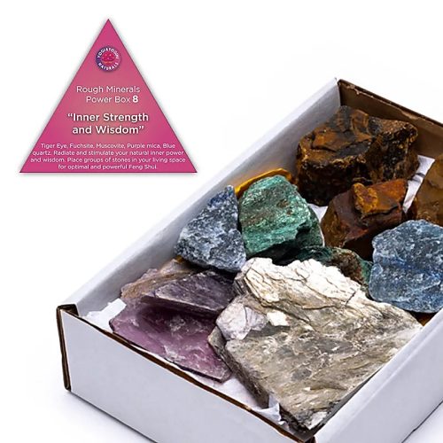 Braziliaanse Kracht en Wijsheid Mineralen Box 500-650 gram