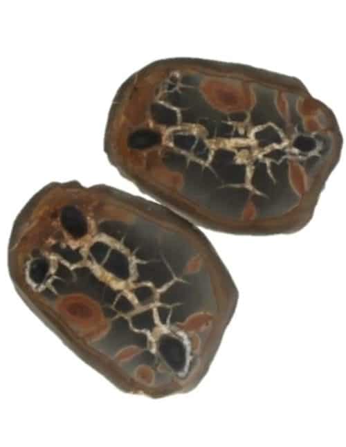 Septarie Paar Dragon Stone uit Madagaskar
