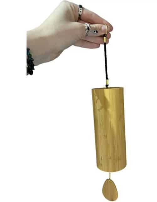 Koshi Chime Aria Gong - Zuiver Klankinstrument Element Lucht Geel Merkteken