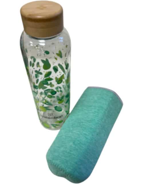 Waterdrop Glass Bottle Focus 600 ml Gezonde Levensstijl Functionaliteit