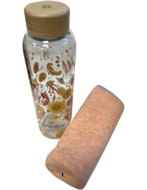 Waterdrop Glass Bottle 600 ml Youth - Stijlvol en Functioneel