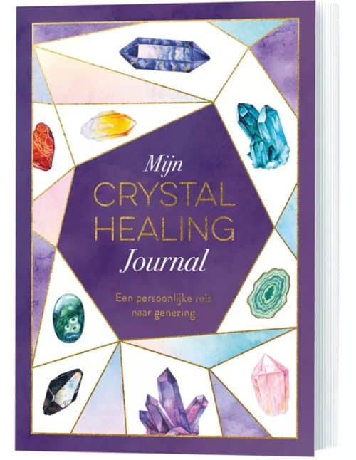 Crystal Healing Journal met informatie over kristallen en hun eigenschappen