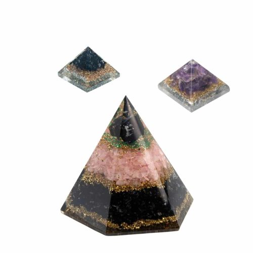 Orgonite Piramide Set voor Bescherming - Bundel